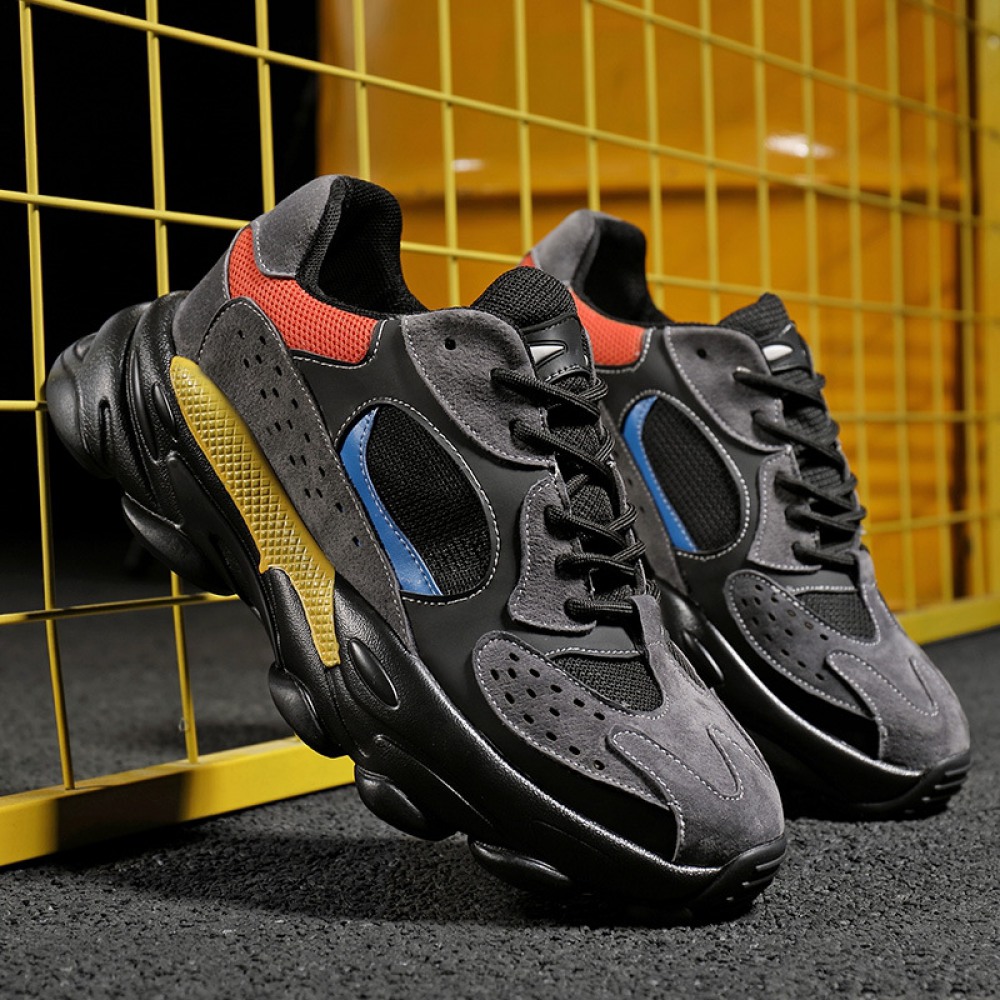 New Men's Trendy Leather Casual Sports Shoes